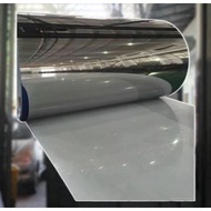 0.5mm x 12cm x 66cm glossy stainless steel mirror plate