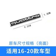 Miếng Dán Trang Trí Logo Audi A6L A3Q5 A4L Q5 Q2 45TFSI Miếng Dán Trang Trí Gắn Trên Xe Phụ Kiện Nội