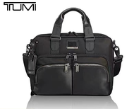 のTUMIの men's briefcase travel bag black ballistic nylon one-shoulder portable messenger business computer bag can be expanded  Crossbody Bags