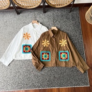 6090 FLOWER IMPORT BLOUSE