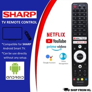 [ SHARP ] Compatible for Sharp Android Smart TV Remote Control (GB326WJNA)