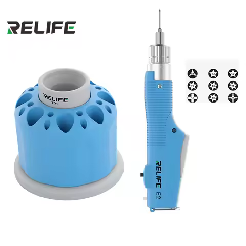 RELIFE E2 T01 Torque Electric Screwdriver Adjustable Speed Forward and Reverse Rotation Disassembly 