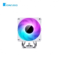 Jonsbo 喬思伯 CR-1000 V2 PRO 白 (6導管/12cm風扇*1/碳纖維+無限鏡上蓋/ARGB風扇/3年保固/TDP 230W/高157mm)
