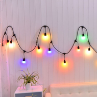 Dây đèn trang trí ngoài trời 5m 10 đuôi 10m 15 đuôi 10m 20 đuôi chống nước lõi đồng cao cấp