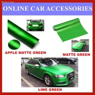 ✘(200cm x 50cm) Satin Matte Chrome PVC Wrap Sticker Car Wrap Film Body Wrapping