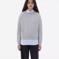 Maison Kitsune New style Number 24a889 Autumn New Japanese Cartoon Embroidery Casual Round Neck Long