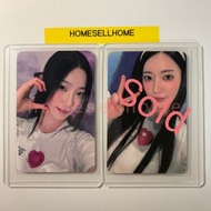 LE SSERAFIM 小卡 UNFORGIVEN Ktown4U Lucky Draw K4 LD Sakura Kazuha 特典