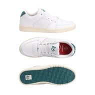 Dafo Recommended Es Skateboarding-Accel Slim White Leather Skateboard Shoes Sale
