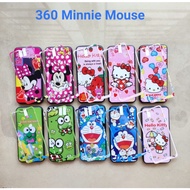 SoftCase Type Samsung A02 A02s A03 A03CORE A03S A01 A01core A2core Character + TemperedGlass Cell st