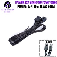 EPS/ATX12V CPU Power Cable 8Pin to 4+4Pin for Corsair RM1000, RM850, RM750, RM650, RM550, RM450 Gold