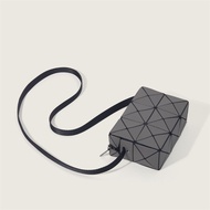 [Ready Stock] Japan Issey Miyake Same Style Rhombus Cupid Box Bag Mini Geometric Small Square Box Pi