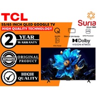(Free Delivery Kedah,Penang & Perlis)TCL 55/65 Inch 120Hz Qled 2025 Year New Model Google TV 55P7K 6