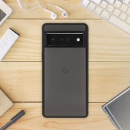 Google Pixel 6 軍規抗刮防摔殼-透黑