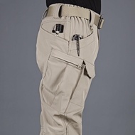 Spring Autumn IX7 Tactical Pants Men Stretch Thick Outdoor Overalls Straight IX9 Waterproof Trousers