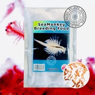 [200 g] Serbuk makanan biak SeaMonkey, kutu air Moina,  Daphnia/Daphnia/Moina Microcoppa