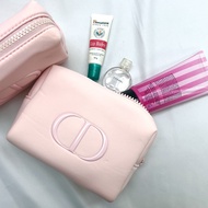 DIOR Sakura Beauty Skincare VIP Parfums CD Gift Pink Makeup Pouch Makeup Bag Waterproof + FREE BOX