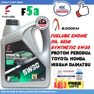 Fuelube F5a Malaysia Engine Oil engine oil 5w30 Semi Synthetic Proton Perodua Toyota Honda