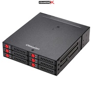Olmaster External SSD HDD Enclosure Rack 2.5 Inch SATA 6 Bay 6TB - MR-66501