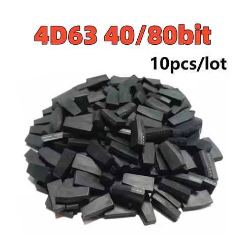5 10pcs/lot 4D63 40/80bit ID63 ID83 TP33 Blank Ceramic Transponder Chip for Ford for Mazda for Linco