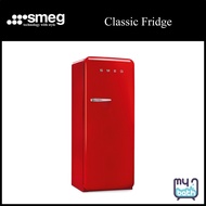 Smeg FAB28RRD3 Single Door Refrigerator with ice compartment - Red