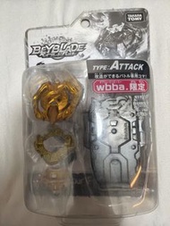 Beyblade 爆旋陀螺 B-00 wbba.限定 第一代黃金聖劍 (Gold Xcalibur)