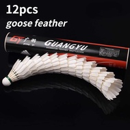 Goose GY 12Pcs Feather Durable High Tenacity Training Badminton GY-No.9 -No.9