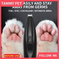 SG Shipment Pets Hair Trimmer Dog Cat Foot Hair Grooming Clipper Low Noise Electrical Pet Shearing C
