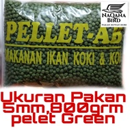 Pelet-AB Hijau Ukuran 5mm