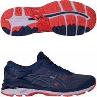 棒球世界 全新ASICS 亞瑟士 GEL-KAYANO 24 (4E) 男 慢跑鞋 T7A1N-9590特價