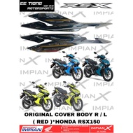 COVER BODY R / L ( BLACK ) *64400-K2P-M00ZB (R) / *64450-K2P-M00ZB (L) FOR HONDA RSX150 ORIGINAL BSH