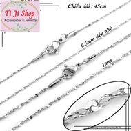 BEAUTIFUL STAINLESS STEEL WOMEN'S NECKLACE D - Necklace Chain & Link