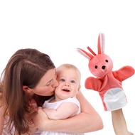 ELMER Children's Hand Puppet, Parent-Child Plush Animal Puppet, Baby Toys Dog Penguin Chick Finger Puppet Stuffed Toys