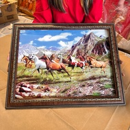 Photo Frame 8 Horse Views Home Decoration Shop Gift Souvenir Retirement Give As Gifts For Various Oc