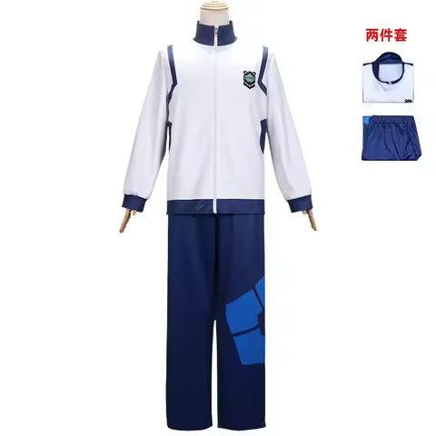 Anime Reo Nagi Bachira Isagi Chigir Cosplay Costume Full-Zip Pocket Sportswear Tracksuit Hoodie Reo
