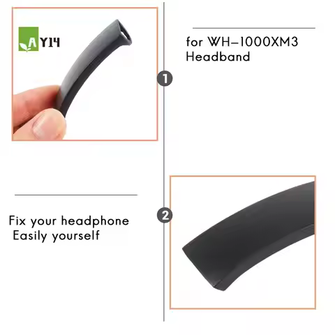 AY14 -Headband Replacement For Sony WH-1000XM3 XM3 Wireless Noise-Canceling Over-Ear Headphones