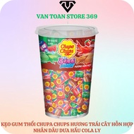 Kẹo gum thổi CHUPA CHUPS big babol sploosh hương trái cây hỗn hợp có nhân dâu dưa hấu và cola ly 251