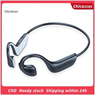 ChicAcces Waterproof G-100 Bone Conduction Ear-Hook Bluetooth-compatible 50 Headset with Microphone