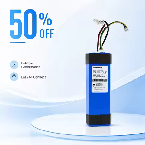 21.6V 4000mAh Lithium Battery Compatible with Dreame Floor Washer Accessories VWV8 HHR24A H10 H12S M
