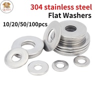 QC 2pcsFlat washer M2-M14 304 stainless steel washer Flat washer