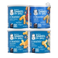 GERBER Snacks for Baby Lil' Crunchies (Garden Tomato | Veggie Dip | Mild Cheddar | Ranch) (42g) [SG]