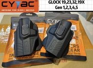 ซองพกนอก Glock 19,19X,23,32 gen 1,2,3,4,5 Cytac มีซ้ายขวา