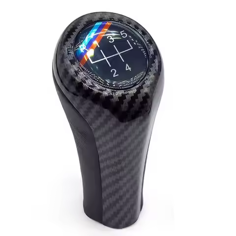 Carbon Fiber Pattern Gear Shift Knob for BMW 1 3 5 6 Series M3 M4 M5 X5 X6 E30 E32 E34 E36 E38 E39 E