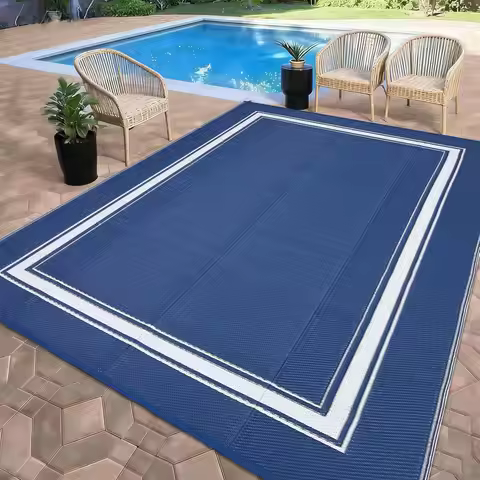 8x10/9X12FT Outdoor Rug Carpet Living Room Home Decoration Waterproof Soft Fluffy Home Mat Children'