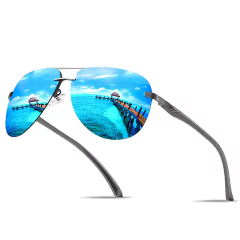 Polarized Sunglasses Dazzle Colour Film Mirror Spring Sunglasses Motorcycle Running Fishing New Clas