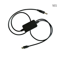 NEX Type C 5V to 5 5x2 1mm Step Up Converter Cable Power Supply USB C Cable with 5 5mmx2 1mm Chargin