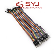 1lot =40pcs 10cm 2.54mm 1pin 1p-1p male to male jumper wire Dupont cable for In Stock