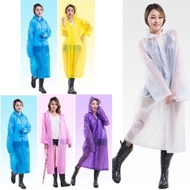 Korean poncho raincoat / transparent poncho raincoat