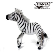 Hansa擬真動物玩偶 HANSA 2348 斑馬23公分