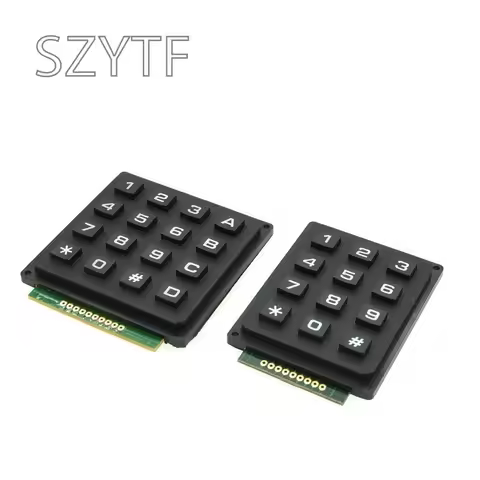 4 x 4 4 x 3 Matrix Array 12 16 Keys 4*4 4*3 Switch Keypad Matrix Keyboard Module for Arduino