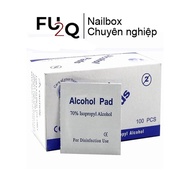 Nailbox Fu2Q - Alcohol Pad for Cleaning Nails and Feet